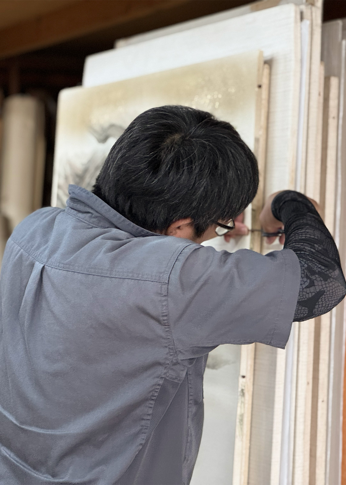 さくら堂襖店のキービジュアル